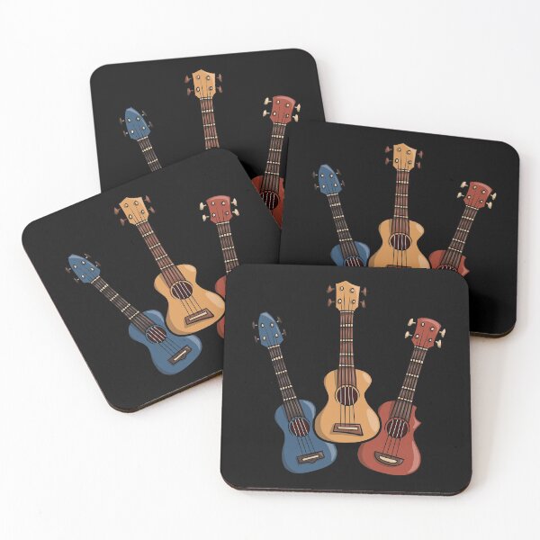 Item preview, Humorous Uke Collection Hawaii Cartoon Ukulele designed and sold by Skizzenmonster.