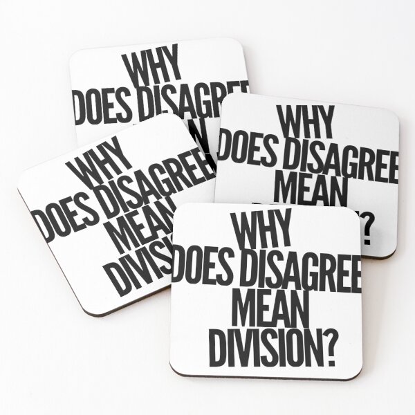 Item preview, WHY DOES DISAGREE MEAN DIVISION designed and sold by jreiter57.
