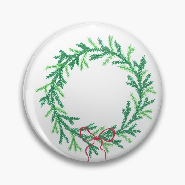 Item preview, Christmas wreath designed and sold by Luaillustration.