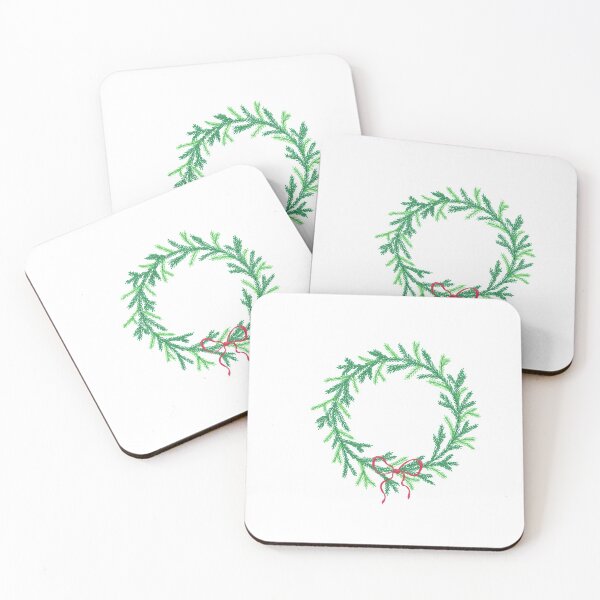Item preview, Christmas wreath designed and sold by Luaillustration.