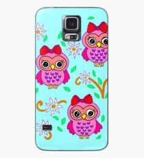 Funda/vinilo para Samsung Galaxy cute little owls