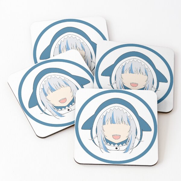 Item preview, Gawr Gura Minimalist | Version 1 | Hololive English designed and sold by mangaBear.