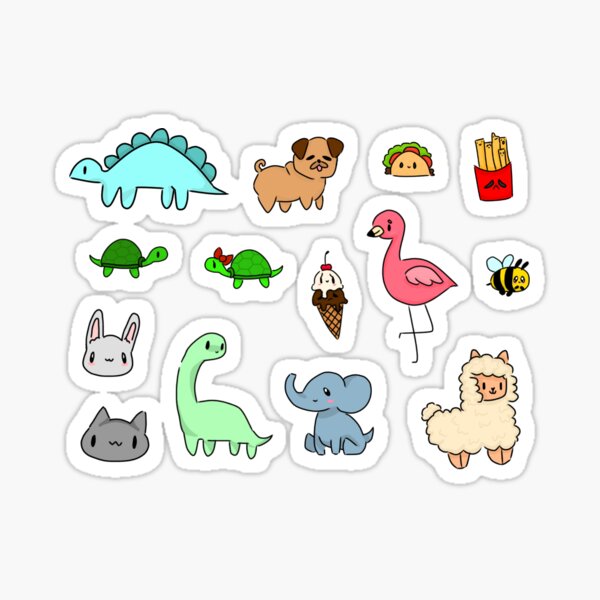 Item preview, Variety Sticker Pack designed and sold by RosseGolde.