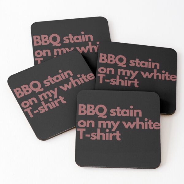 Item preview, BBQ Stain on my White T-shirt designed and sold by Imaginative Expressions⭐️ ⭐️ ⭐️ ⭐️ ⭐️.
