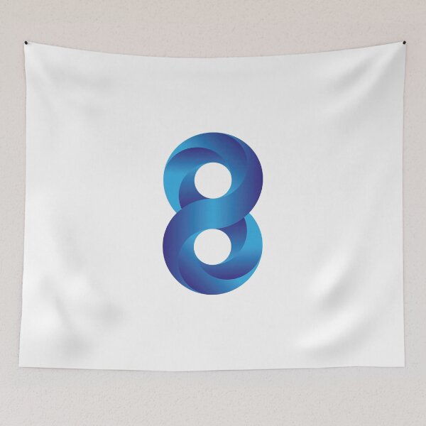 Item preview, T shirt of number 8  designed and sold by Keltoum-bou1994.