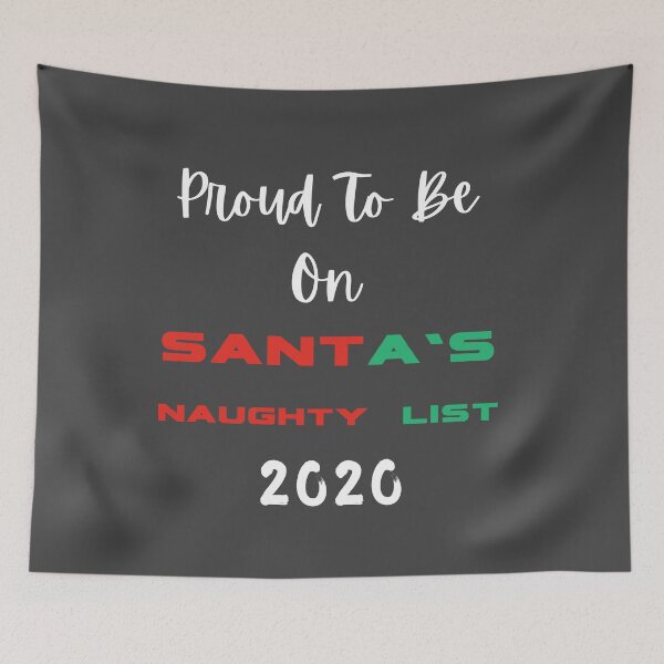 Item preview, Proud To Be On Santa's Naughty List designed and sold by StyleXSecret.