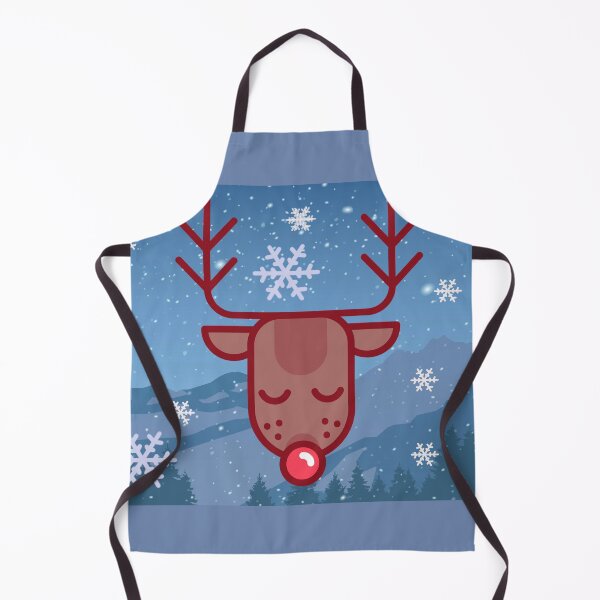 Item preview, Classic reindeer masks with snowflakes designed and sold by Toffy2222.