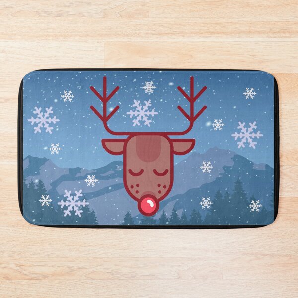 Item preview, Classic reindeer masks with snowflakes designed and sold by Toffy2222.