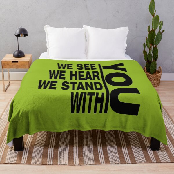 Item preview, We See, Hear and Stand with You designed and sold by lmcvinco.