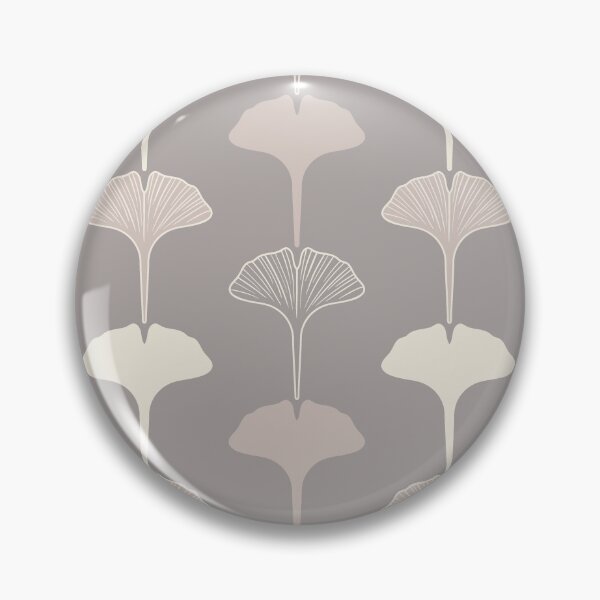 Aperçu de l'œuvre Motif de ginkgo à rayures verticales créée et vendue par Calislahn.