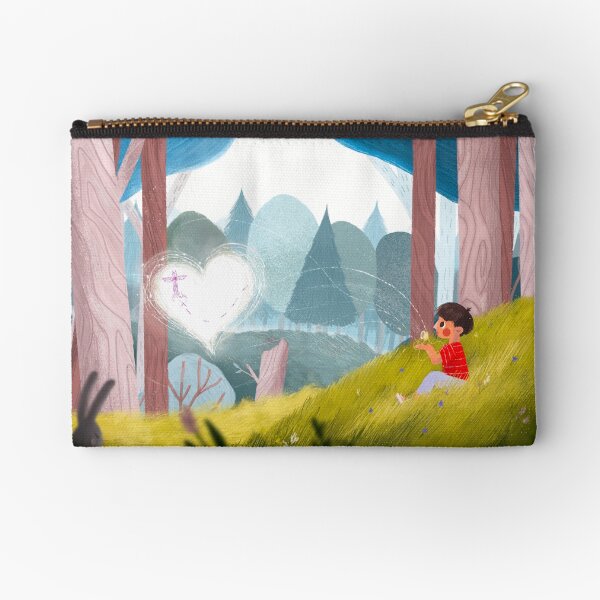 Kitchi: The Spirit Fox - The Journey Zipper Pouch