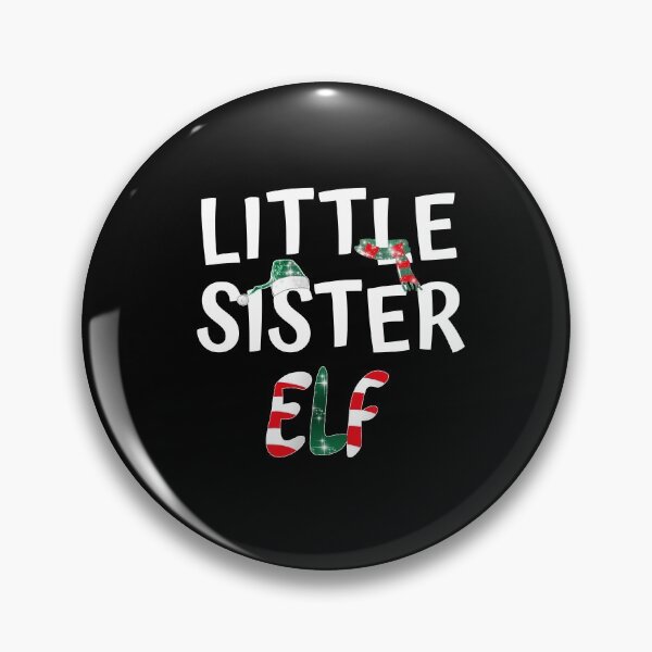 Item preview, Little Sister Elf Funny Christmas Matching Family Outfit For Girls Merry Xmas Cute Sis Elf Gift  designed and sold by FunnySunny T-Shirts.