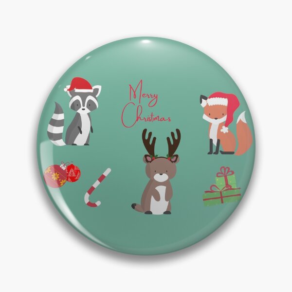 Item preview, Merry Christmas, cute animals designed and sold by NomadMessenger.