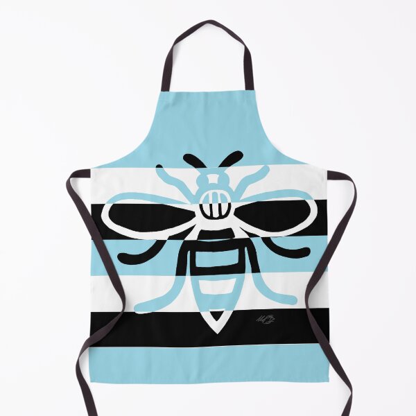 Item preview, Manchester Worker Bee blue white black 2020 designed and sold by MarkEdz.