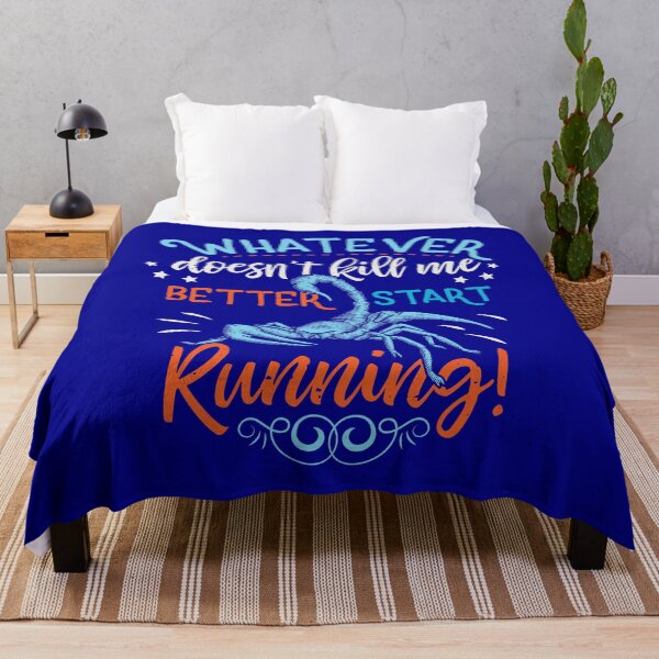 Item preview, Whatever doesnt kill me Better Start Running designed and sold by Alema Art.