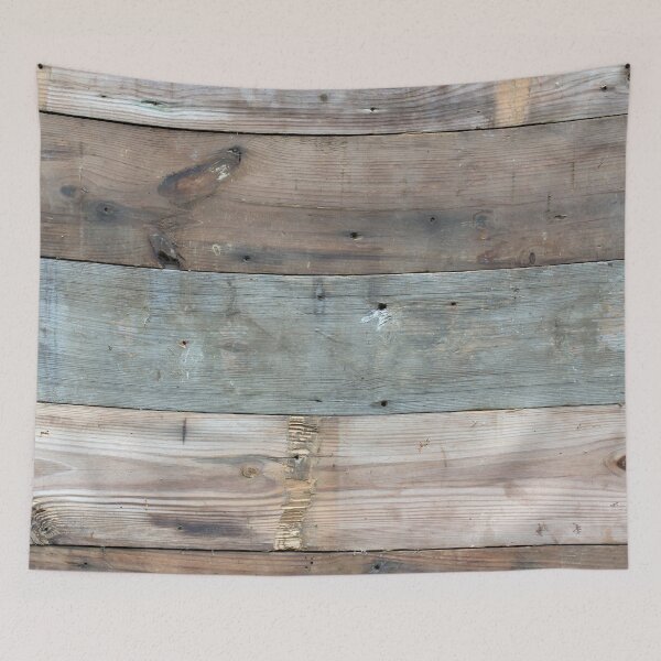Aperçu de l'œuvre Bois de grange gris bleu beige primitif Bois de grange créée et vendue par IamTrending.