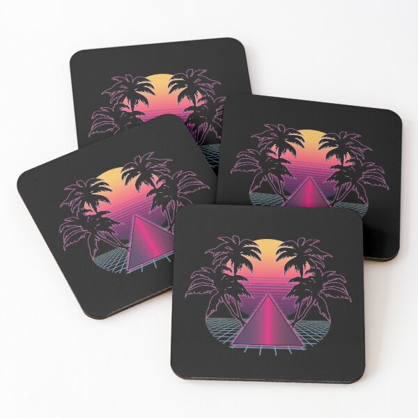 Item preview, SYNTHWAVE SUN & PALMS # 1 designed and sold by RICK-TURNER.