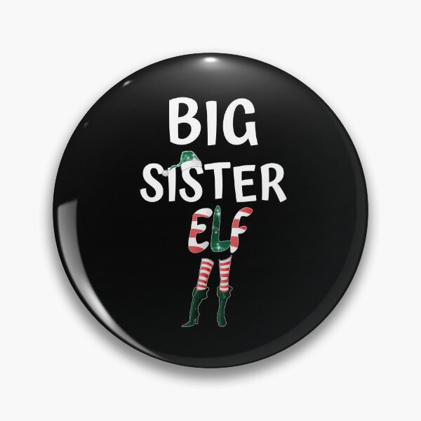 Item preview, Big Sister Elf Outfit Funny Christmas Matching Family Look For A Girl Big Sis Merry Xmas Cute Sister Elf Gift  designed and sold by FunnySunny T-Shirts.