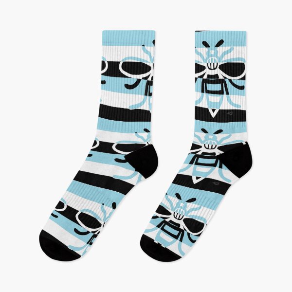 Item preview, Manchester Worker Bee blue white black 2020 designed and sold by MarkEdz.