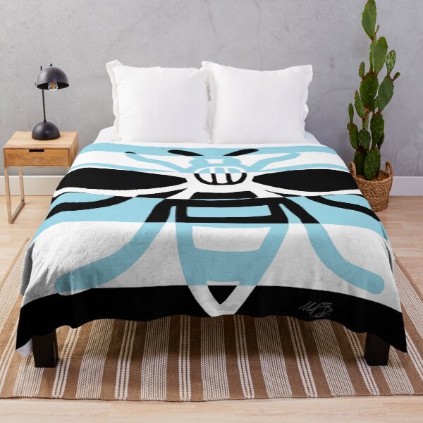 Item preview, Manchester Worker Bee blue white black 2020 designed and sold by MarkEdz.