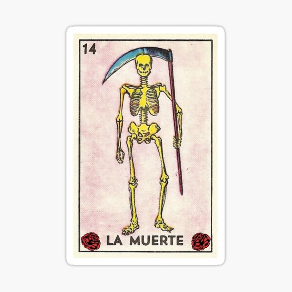 La muerte Sticker