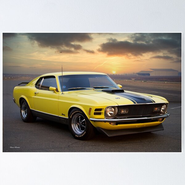 Item preview, 1970 Ford Mustang Mach 1 designed and sold by DaveKoontz.