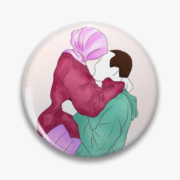 Item preview, HAPPILY EVER AFTER (PURPLE); MARRIAGE ANNIVERSARY GIFT; MUSLIM COUPLE ILLUSTRATION; WEDDING ANNIVERSARY; HALAL LOVE designed and sold by SKBillustrations.