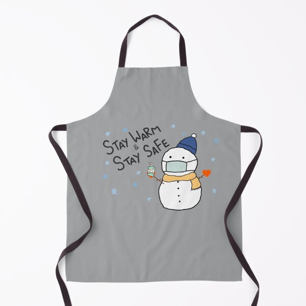 Item preview, Stay Warm Stay Safe Snow Man designed and sold by Marinaaa010.