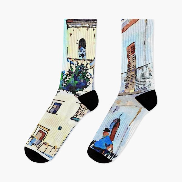 Item preview, Borrello: man tree and bell tower designed and sold by Giuseppe Cocco.