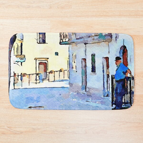 Item preview, Borrello: man tree and bell tower designed and sold by Giuseppe Cocco.