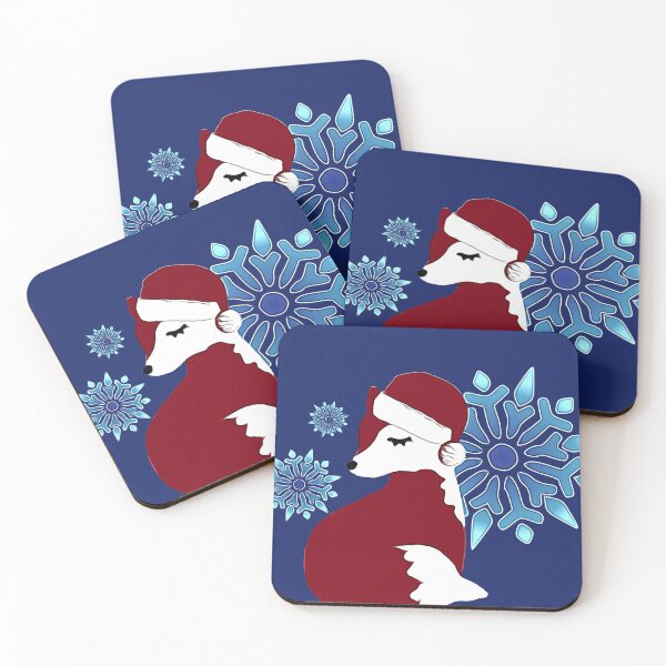Item preview, Christmas fox designed and sold by Sabine Straka.