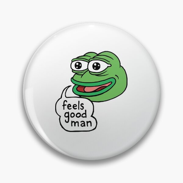 Item preview, Pepe The Frog Funny Frog Feels Good Man  designed and sold by Davidbrg.
