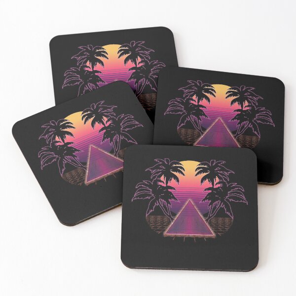 Item preview, SYNTHWAVE SUN & PALMS # 3 designed and sold by RICK-TURNER.
