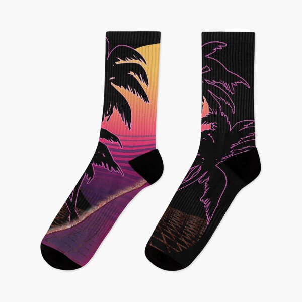 Item preview, SYNTHWAVE SUN & PALMS # 3 designed and sold by RICK-TURNER.