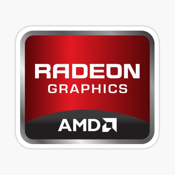 AMD Radeon Graphics Sticker
