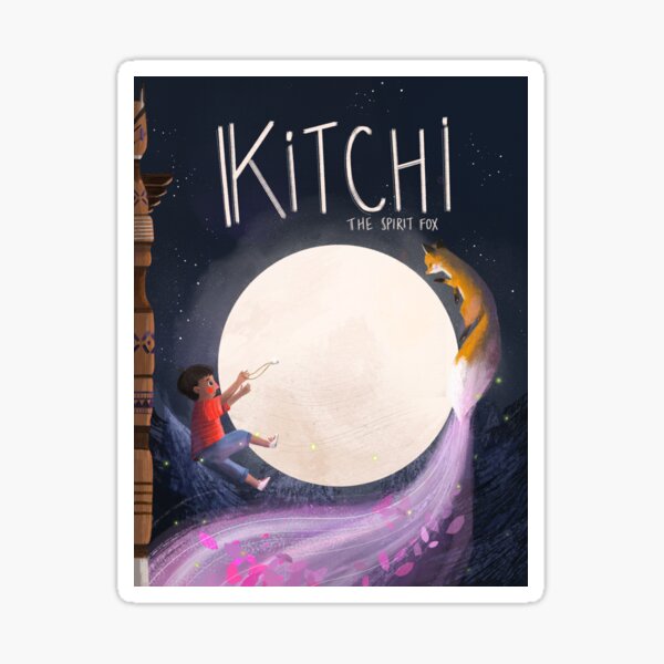 Kitchi: The Spirit Fox - Front Cover Sticker