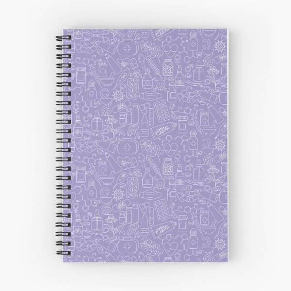 Item preview, Purple pharmacy pattern designed and sold by Eenig.