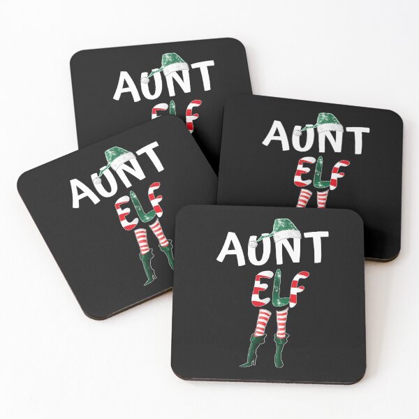 Item preview, Aunt Elf Christmas Matching Aunt Outfit Xmas Gift For An Auntie Merry Xmas Aunt Elf Apparel designed and sold by FunnySunny T-Shirts.