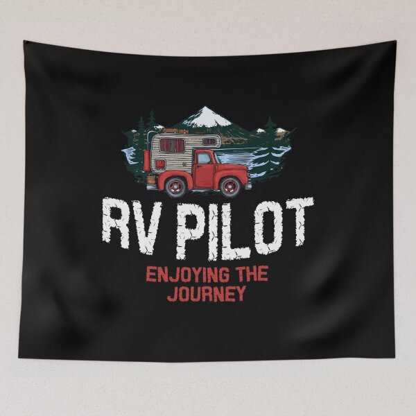 Item preview, Enjoying The Journey RV Pilot - Campers Camping designed and sold by Dressed For  Duty.