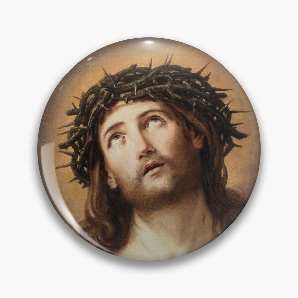 Item preview, Potrait of Jesus Christ = aguido reni werkstatt designed and sold by Vintage Designs +.