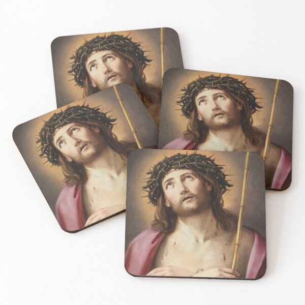 Item preview, Potrait of Jesus Christ = aguido reni werkstatt  designed and sold by Vintage Designs +.