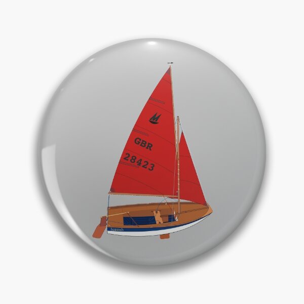 Item preview, Mirror Dinghy 28423 'Hurrah' Perspective designed and sold by RedBubbleBath.