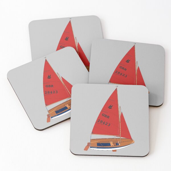 Item preview, Mirror Dinghy 28423 'Hurrah' Perspective designed and sold by RedBubbleBath.