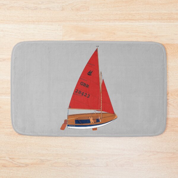 Item preview, Mirror Dinghy 28423 'Hurrah' Perspective designed and sold by RedBubbleBath.
