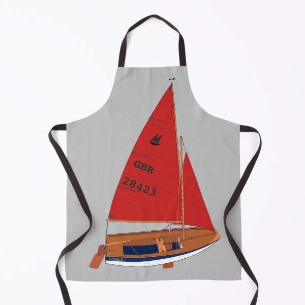 Item preview, Mirror Dinghy 28423 'Hurrah' Perspective designed and sold by RedBubbleBath.