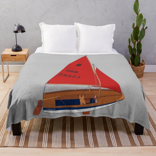 Item preview, Mirror Dinghy 28423 'Hurrah' Perspective designed and sold by RedBubbleBath.