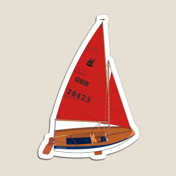 Aperçu de l'œuvre Miroir Dinghy 28423 Perspective 'Hurray' créée et vendue par RedBubbleBath.