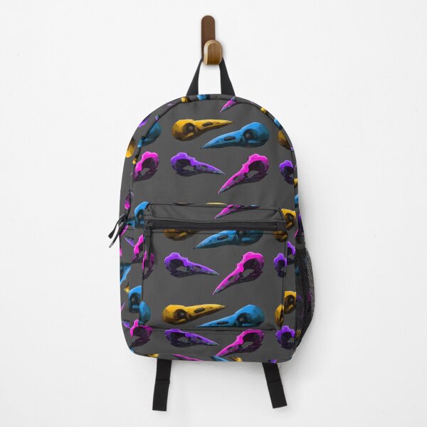 Item preview, Colorful Raven skulls designed and sold by theinkypensieve.
