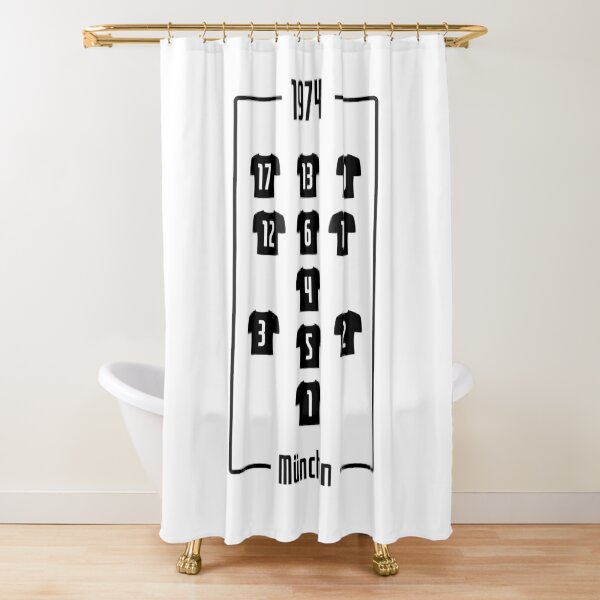 Formation Germany 1974 Shower Curtain