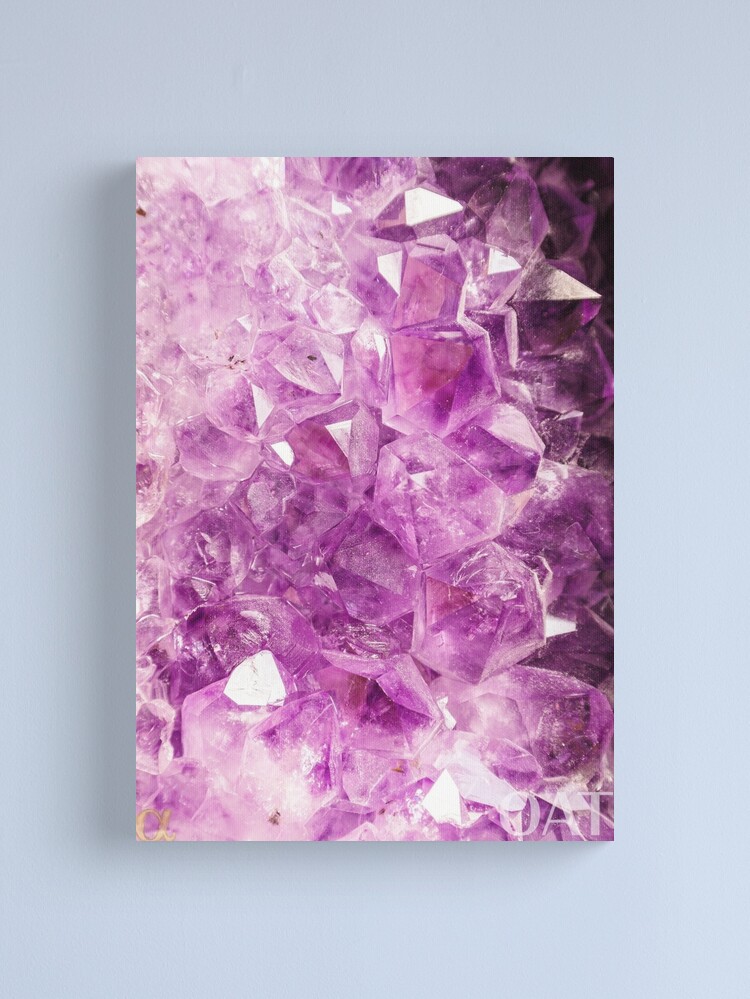 Alternate view of Amethyst Frequency Canvas Print